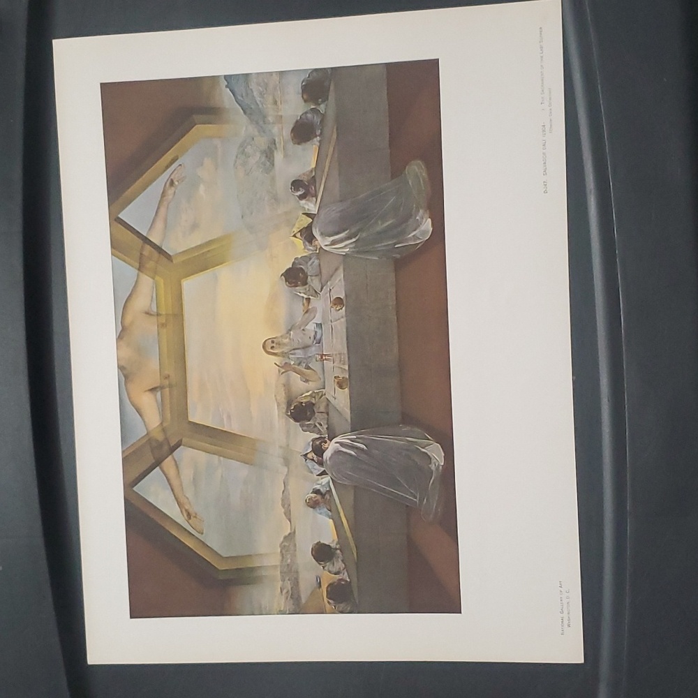 National Gallery of Art, The Sacrament of Last Supper by Salvador Dali (1904...)